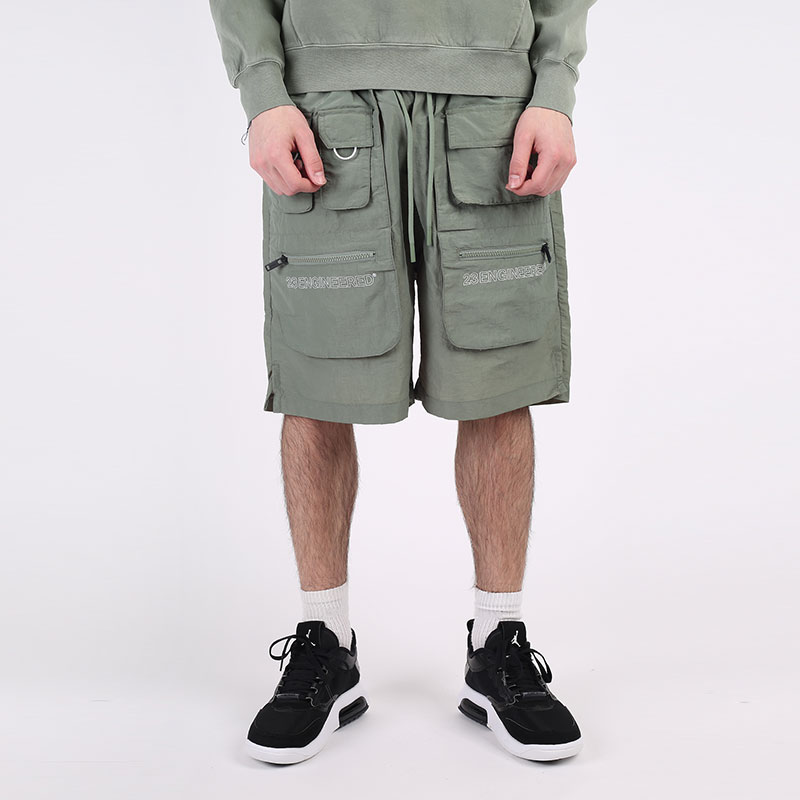 мужские зеленые шорты  Jordan 23 Engineered Utility Shorts CN7298-313 - цена, описание, фото 2